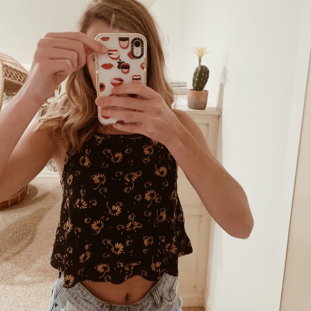 Urban Outfitters Floral Tank